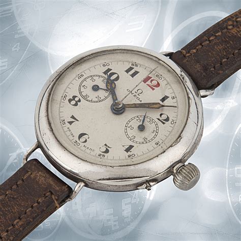 omega ww1 trench watch|WW1 omega trench watch find with a story.